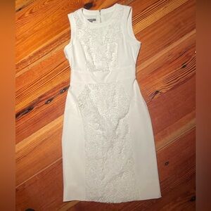 Muse lace white dress
